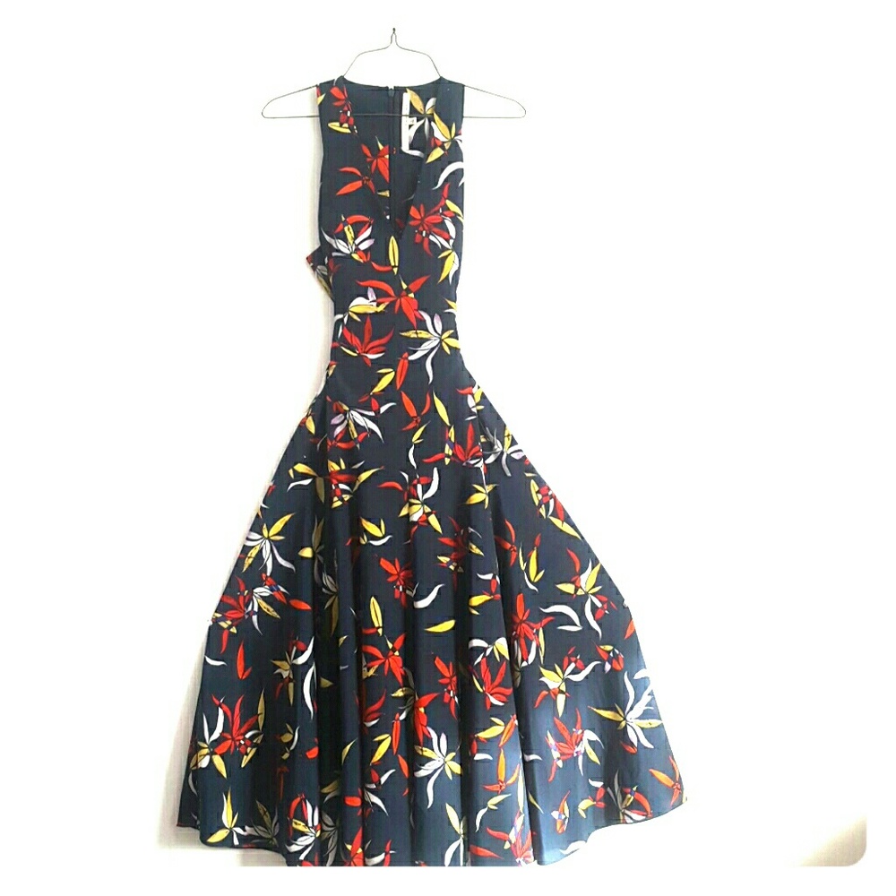 RACHEL by Rachel Roy Tie-front Fit & Flare dress